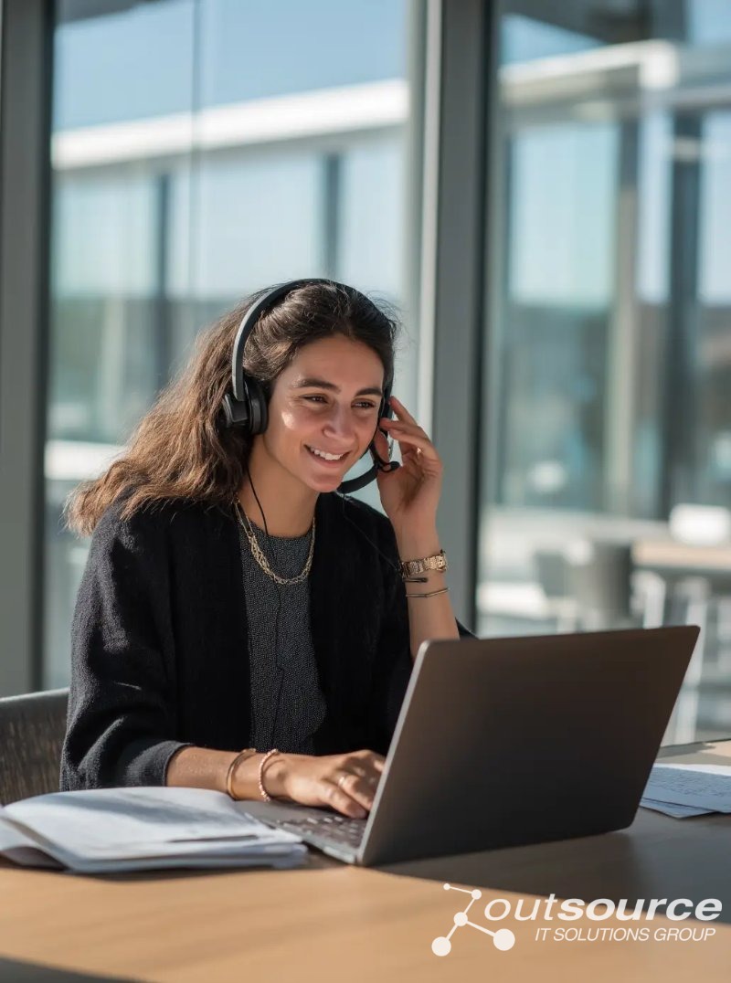 Seamless integration and robust security features of Managed Microsoft Copilot Services for enhanced user support.