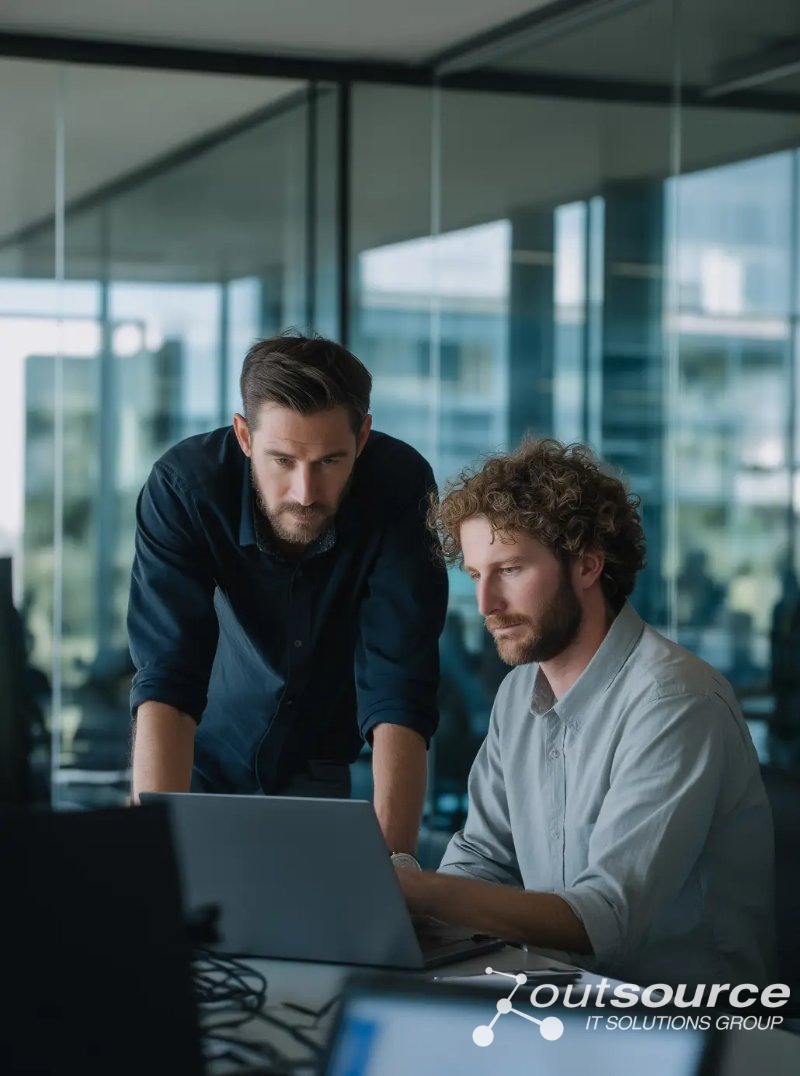 Custom Microsoft Teams Services deployment enhancing team collaboration and productivity in a modern workspace.