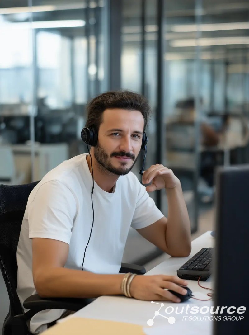 Team analyzing data on screens, showcasing Proactive System Monitoring for enhanced security and peace of mind.