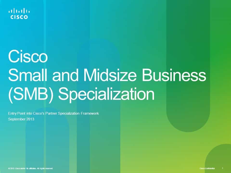 Cisco Small and Midsize Business Specialization