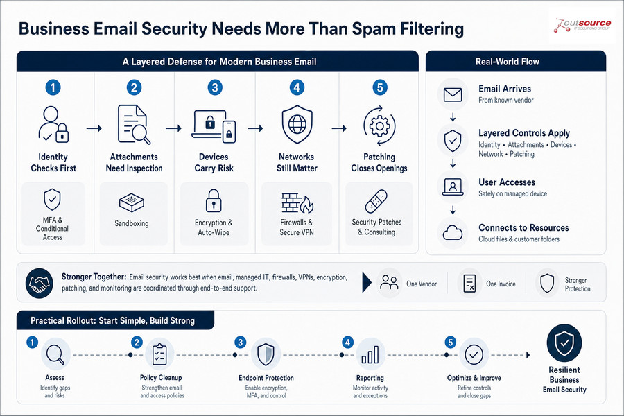 small business email security
